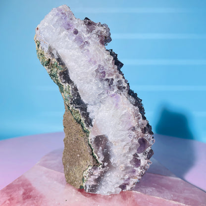 Amethyst Medium Standing Cluster (Video)