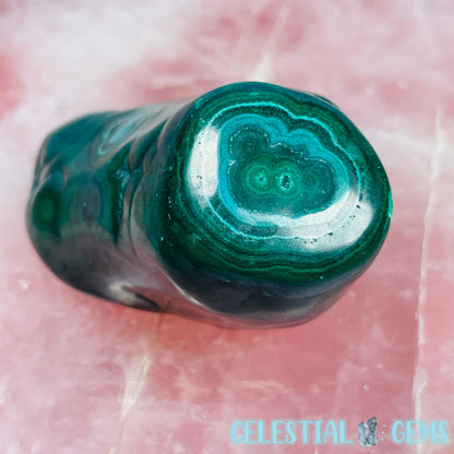 Malachite Semi-Polished Small Freeform