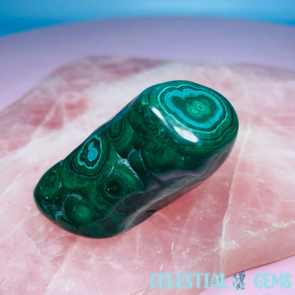 Malachite Semi-Polished Small Freeform