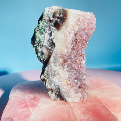 Amethyst Medium Standing Cluster (Video)