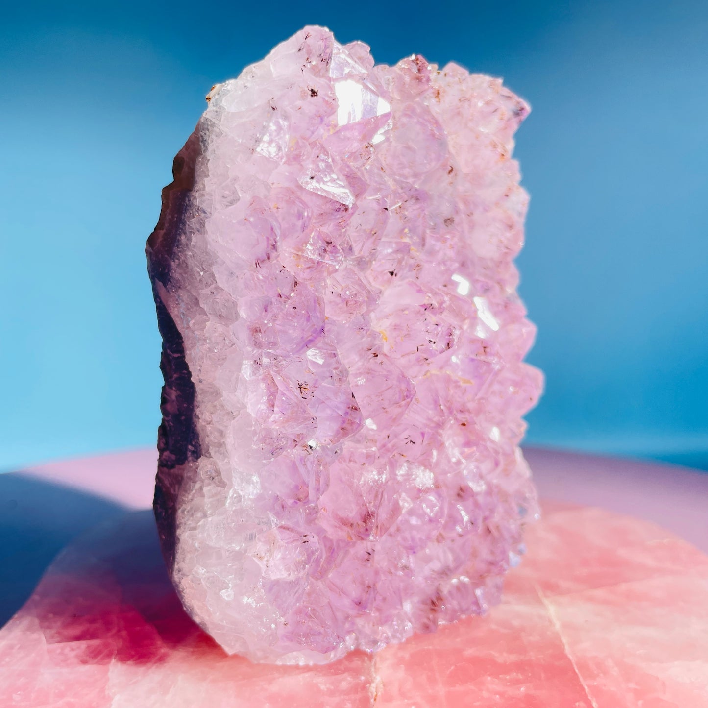 Amethyst Medium Standing Cluster (Video)
