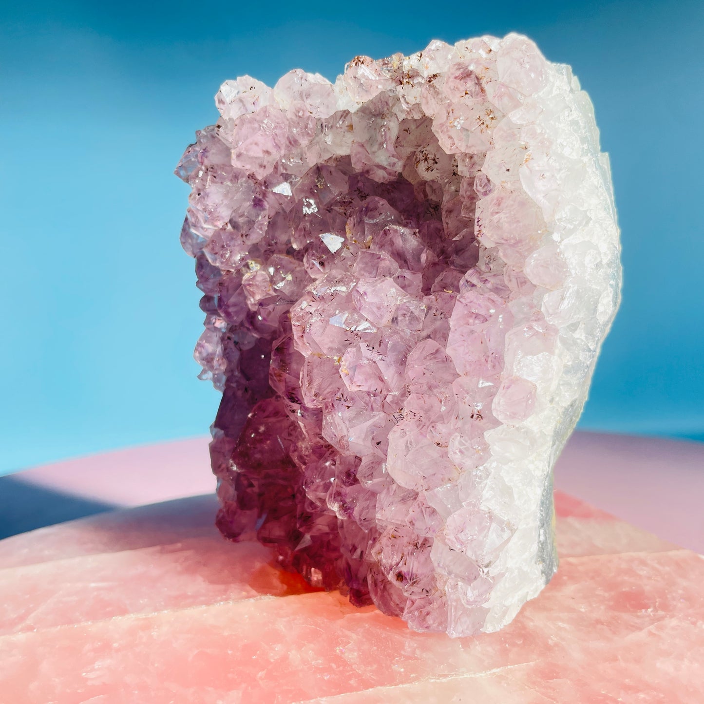 Amethyst Medium Standing Cluster (Video)