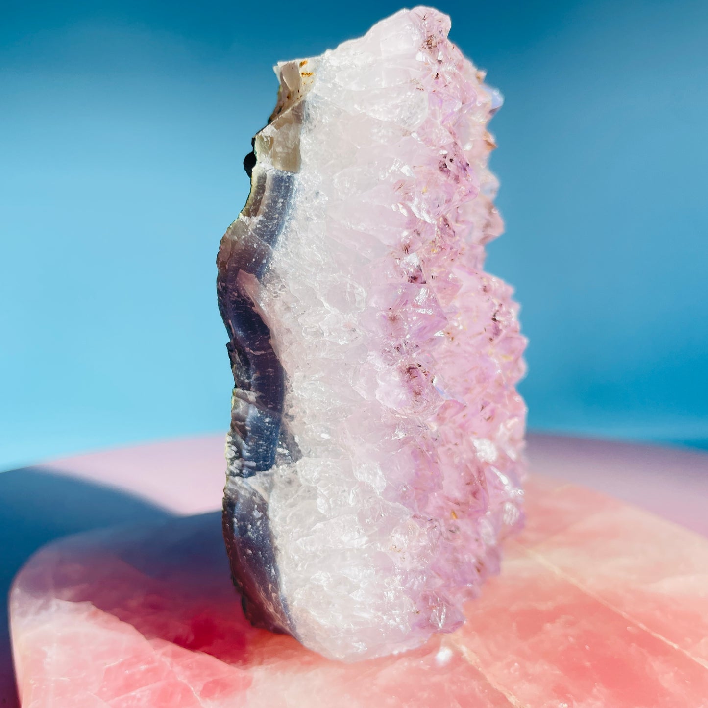 Amethyst Medium Standing Cluster (Video)
