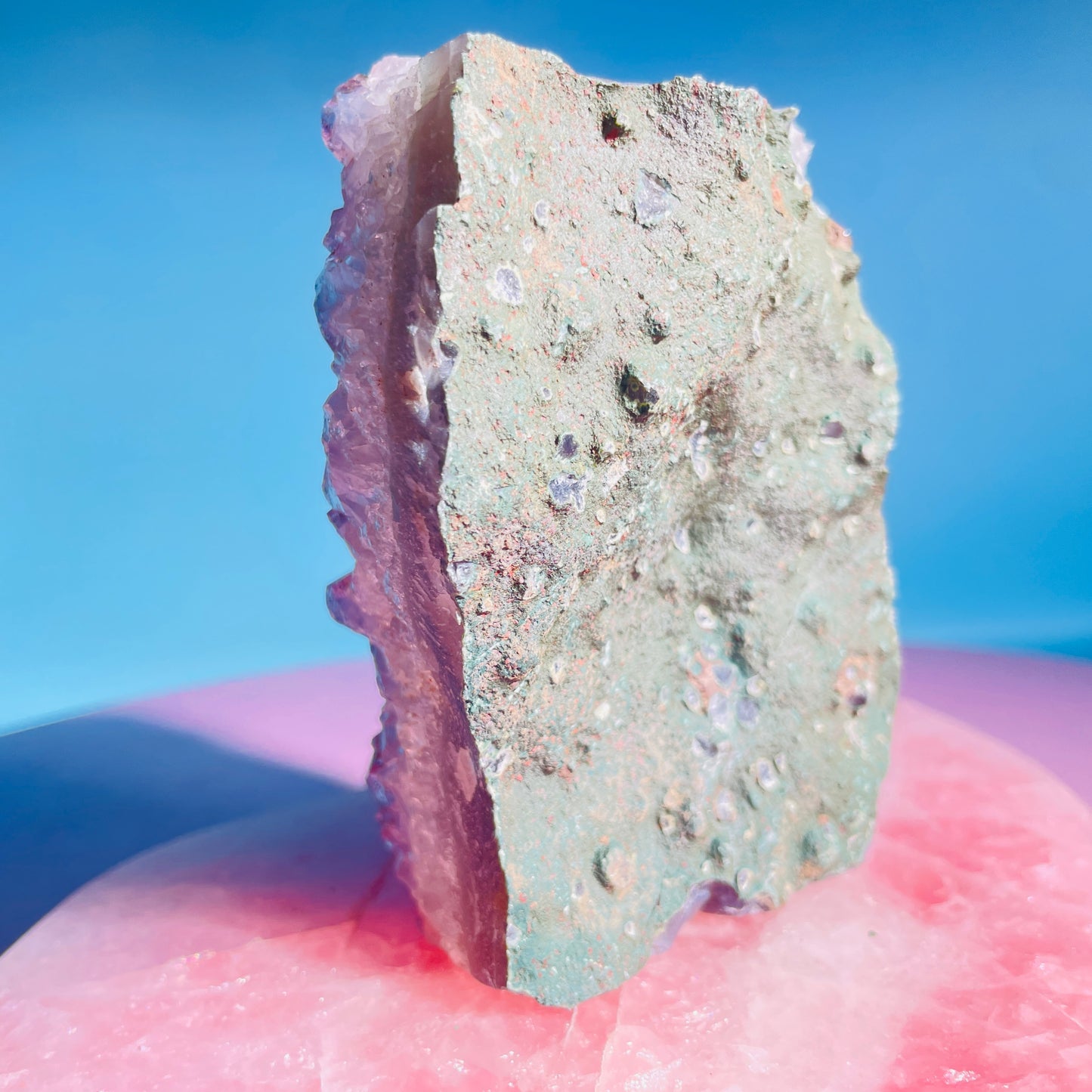 Amethyst Medium Standing Cluster (Video)