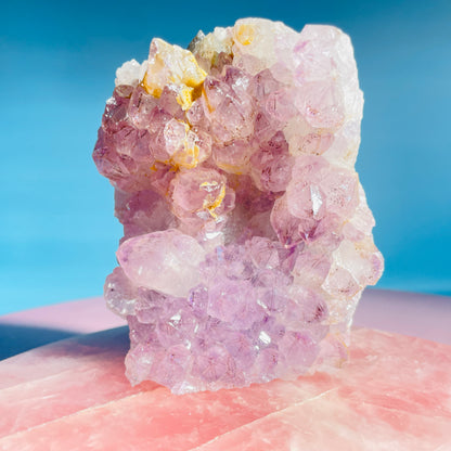 Amethyst Medium Standing Cluster (Video)
