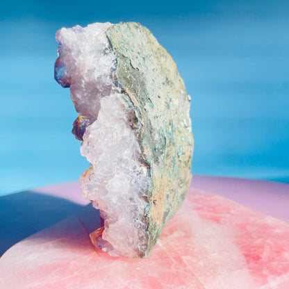 Amethyst Medium Standing Cluster (Video)