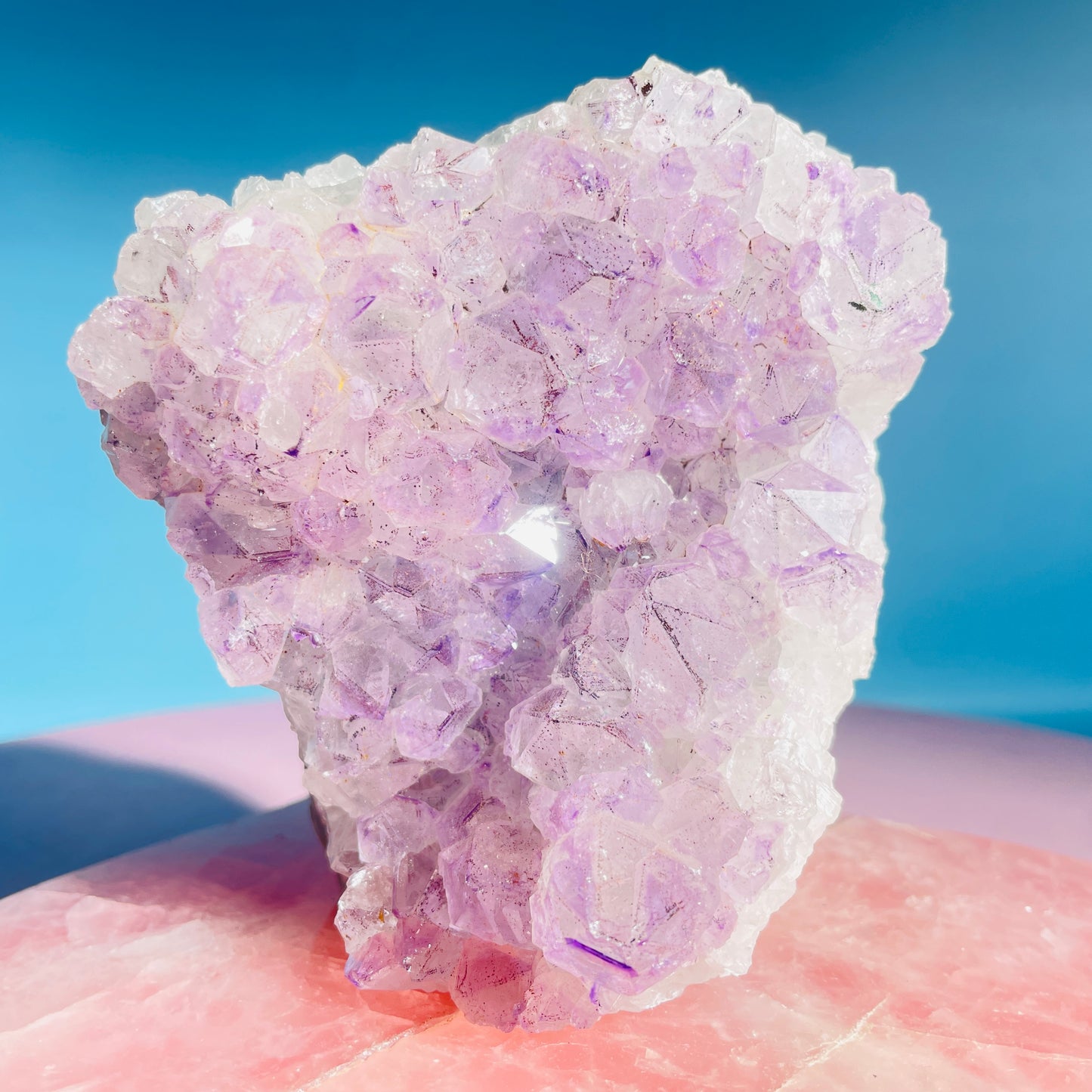 Amethyst Medium Standing Cluster (Video)