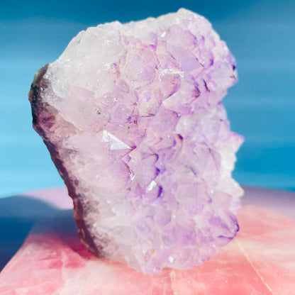 Amethyst Medium Standing Cluster (Video)