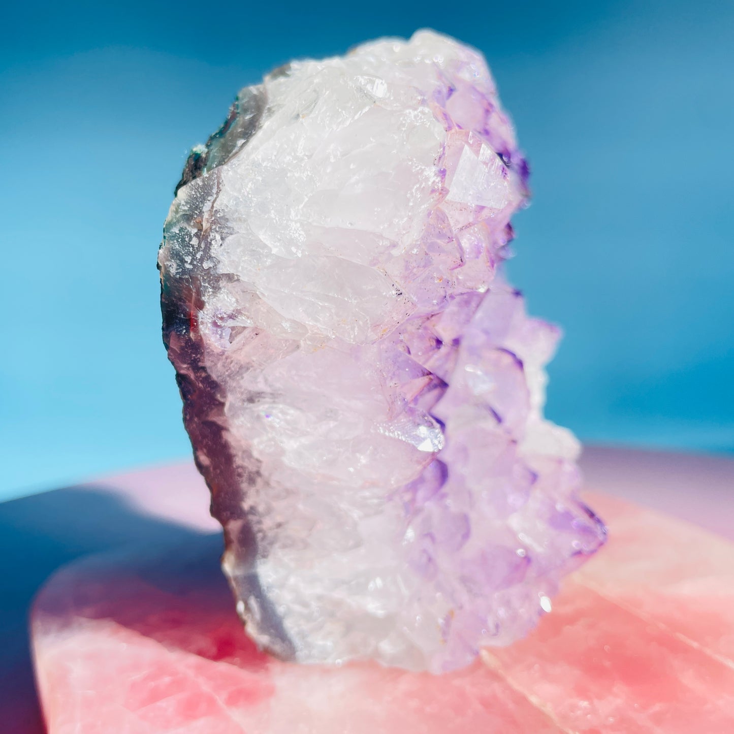 Amethyst Medium Standing Cluster (Video)