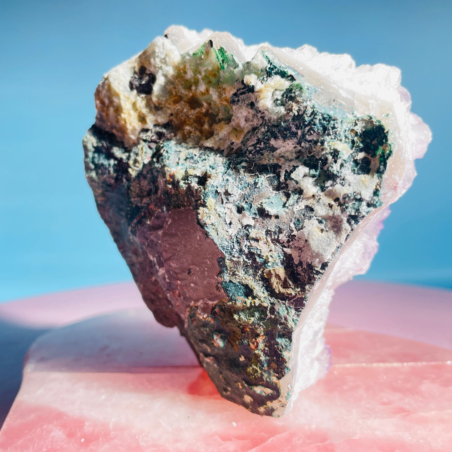 Amethyst Medium Standing Cluster (Video)