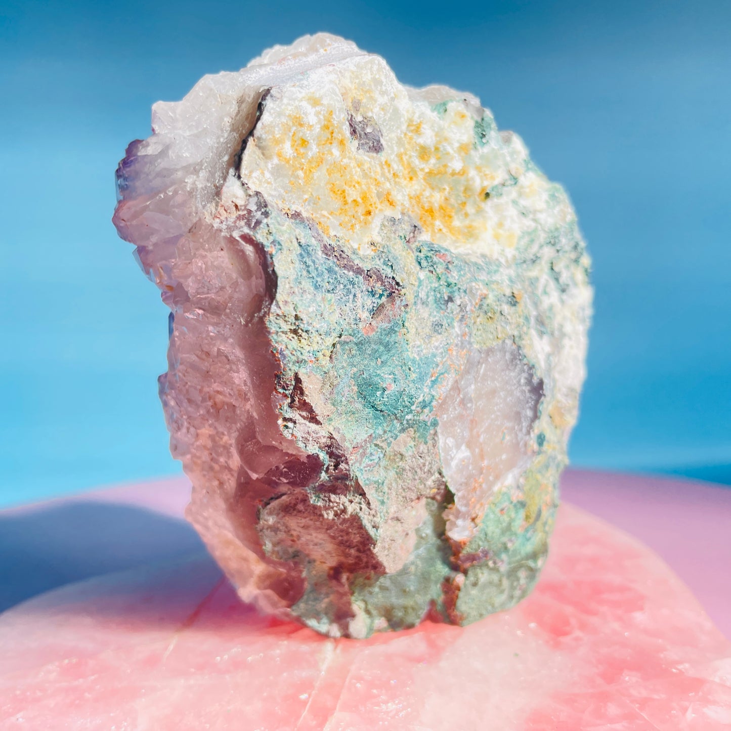 Amethyst Medium Standing Cluster (Video)