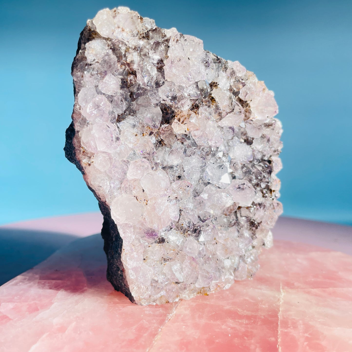 Amethyst Medium Standing Cluster (Video)