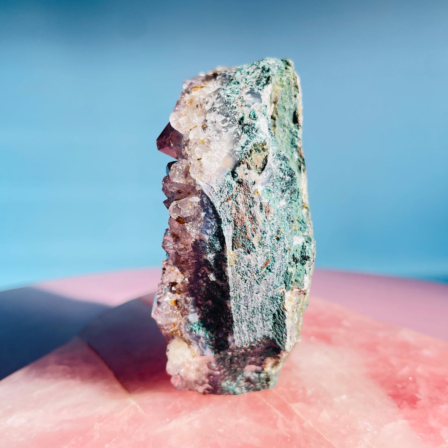 Amethyst Medium Standing Cluster (Video)