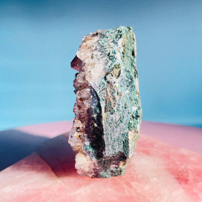 Amethyst Medium Standing Cluster (Video)