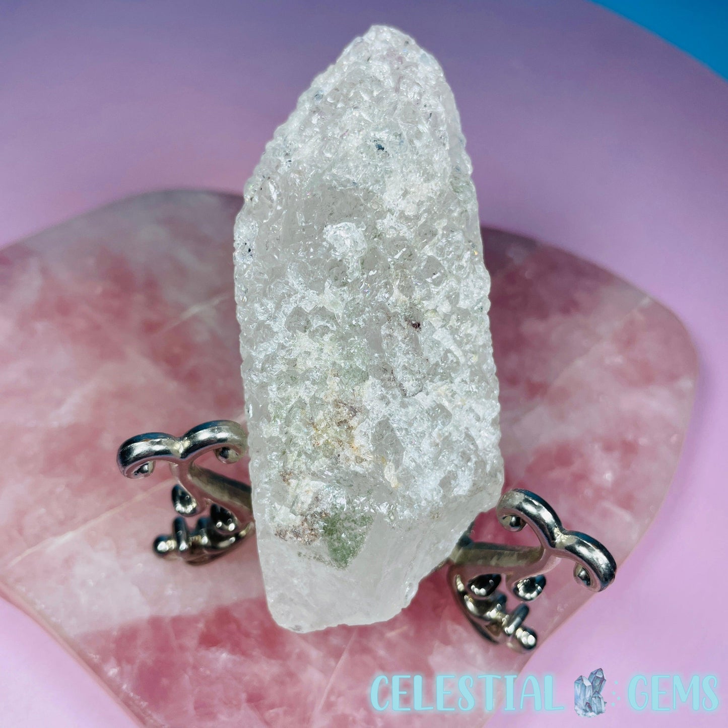 Buddha Head / Nirvana Quartz Medium Natural Point (Garden Inclusions!)