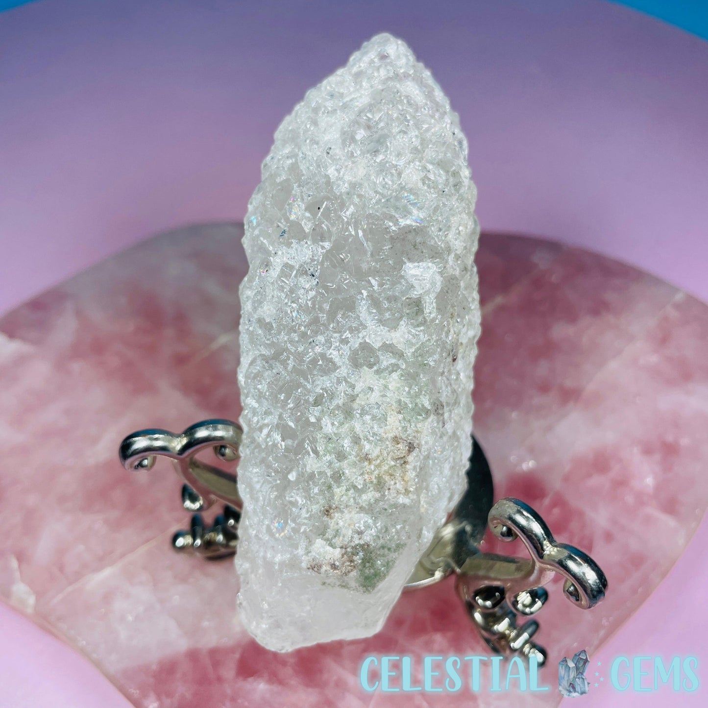 Buddha Head / Nirvana Quartz Medium Natural Point (Garden Inclusions!)