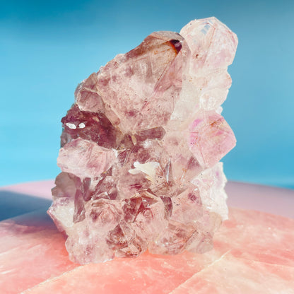 Amethyst Medium Standing Cluster (Video)