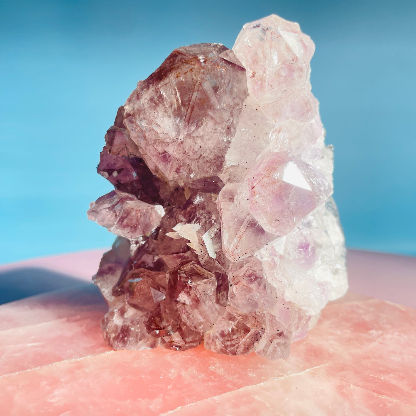 Amethyst Medium Standing Cluster (Video)