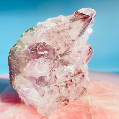 Amethyst Medium Standing Cluster (Video)