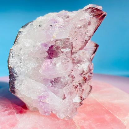 Amethyst Medium Standing Cluster (Video)