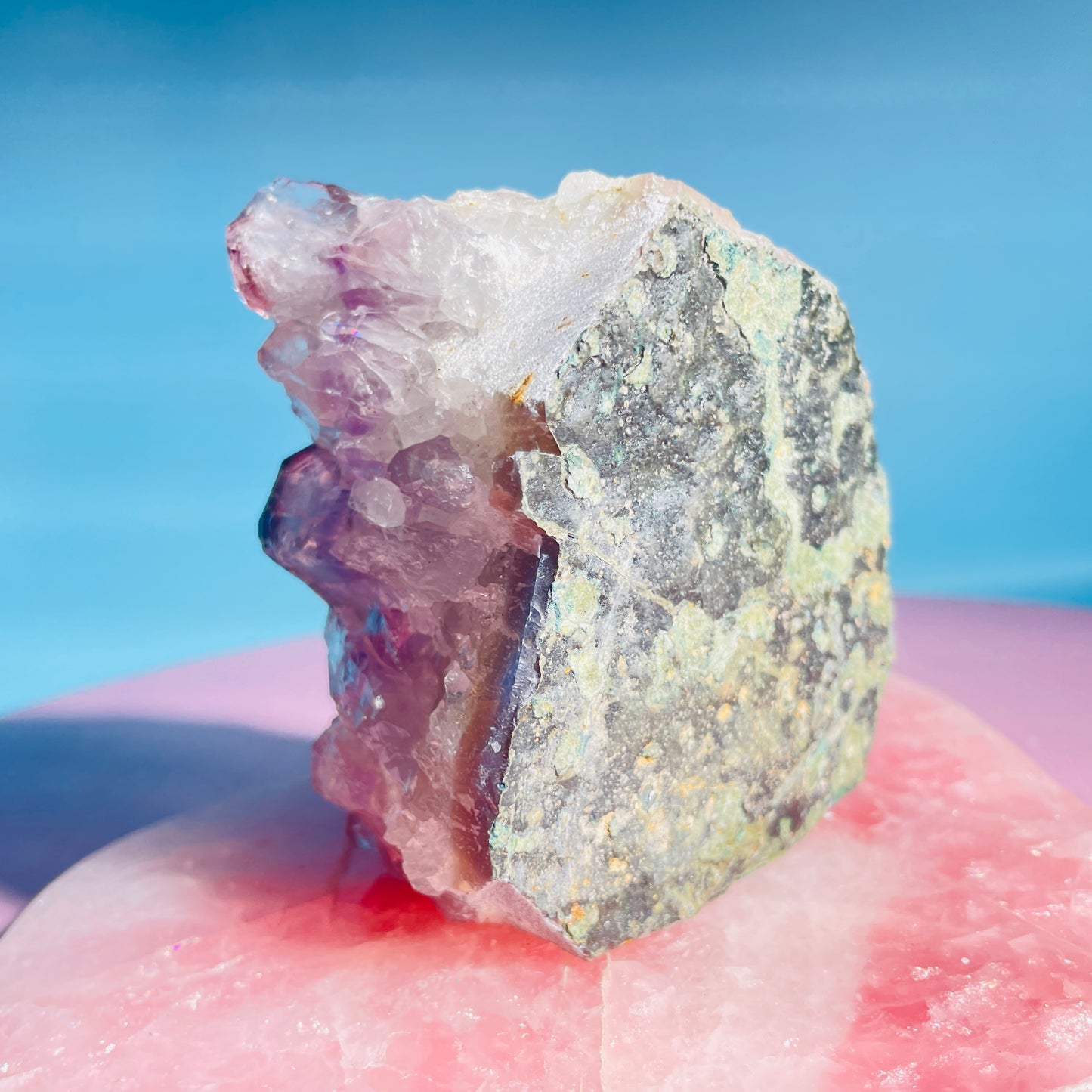 Amethyst Medium Standing Cluster (Video)