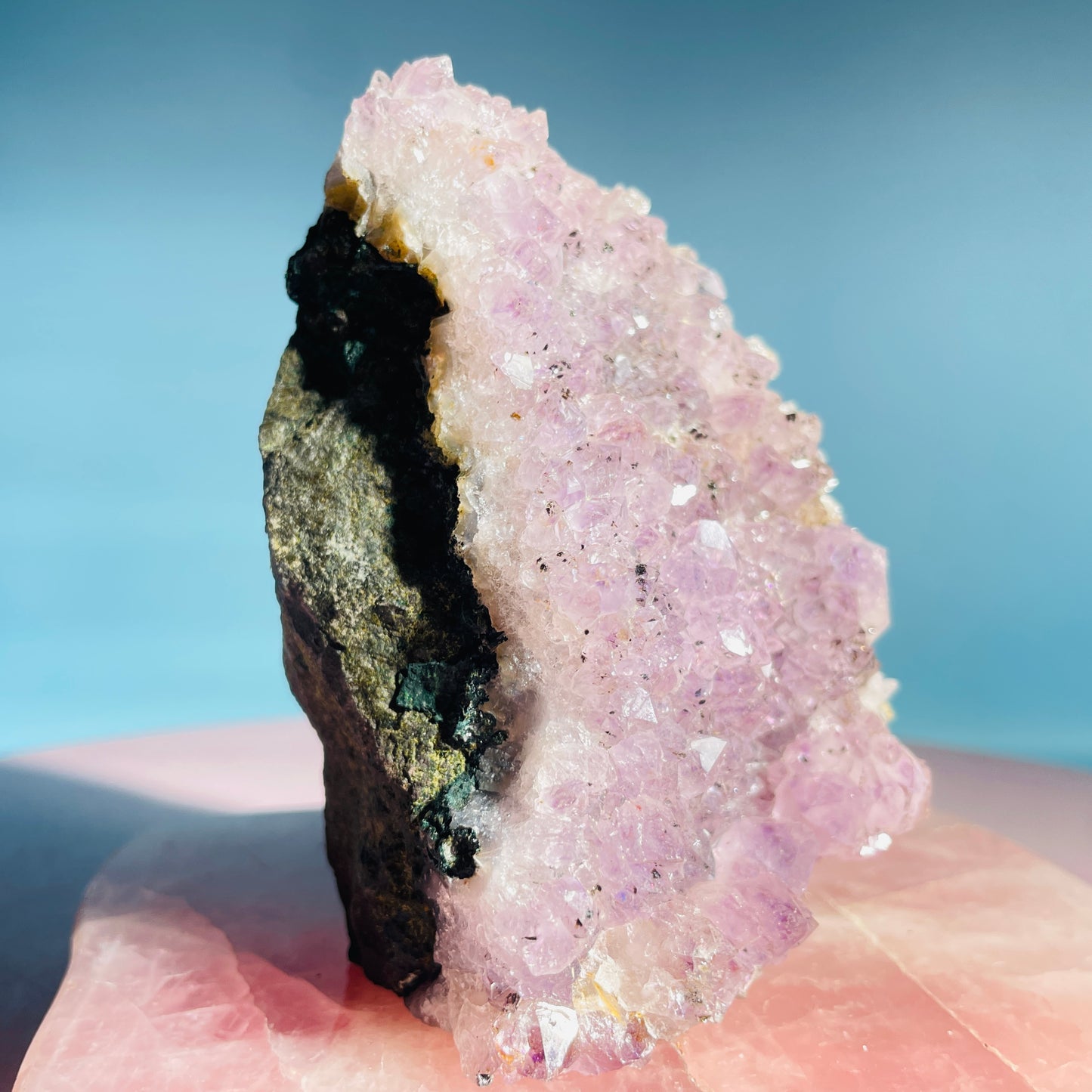Amethyst Medium Standing Cluster (Video)