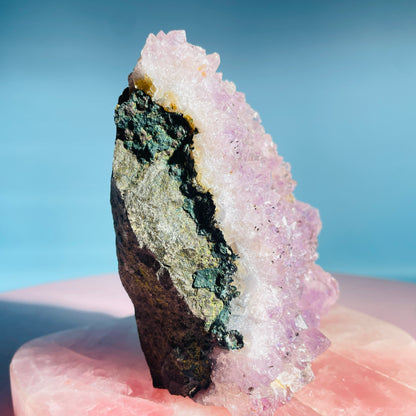 Amethyst Medium Standing Cluster (Video)