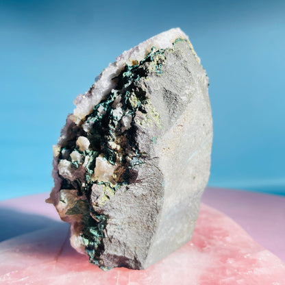 Amethyst Medium Standing Cluster (Video)