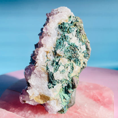 Amethyst Medium Standing Cluster (Video)