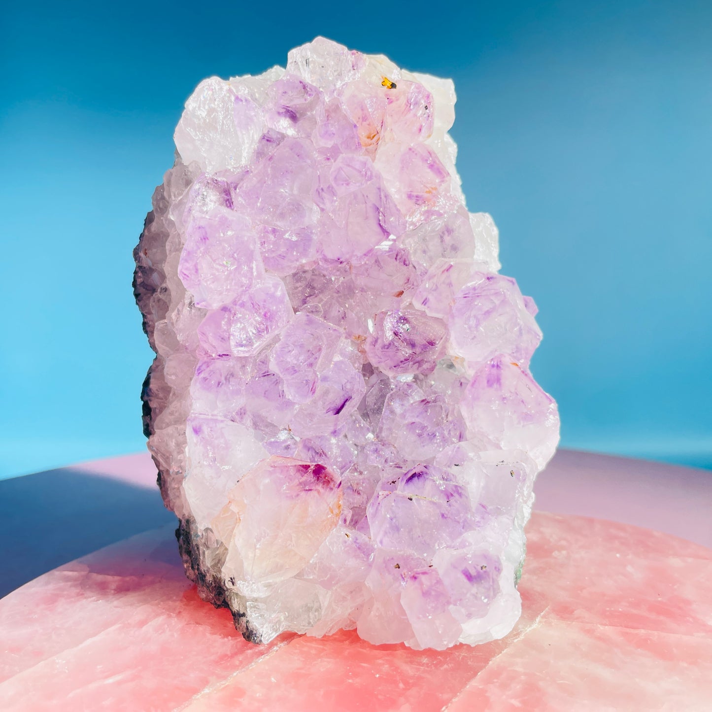 Amethyst Medium Standing Cluster (Video)