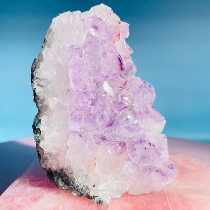 Amethyst Medium Standing Cluster (Video)