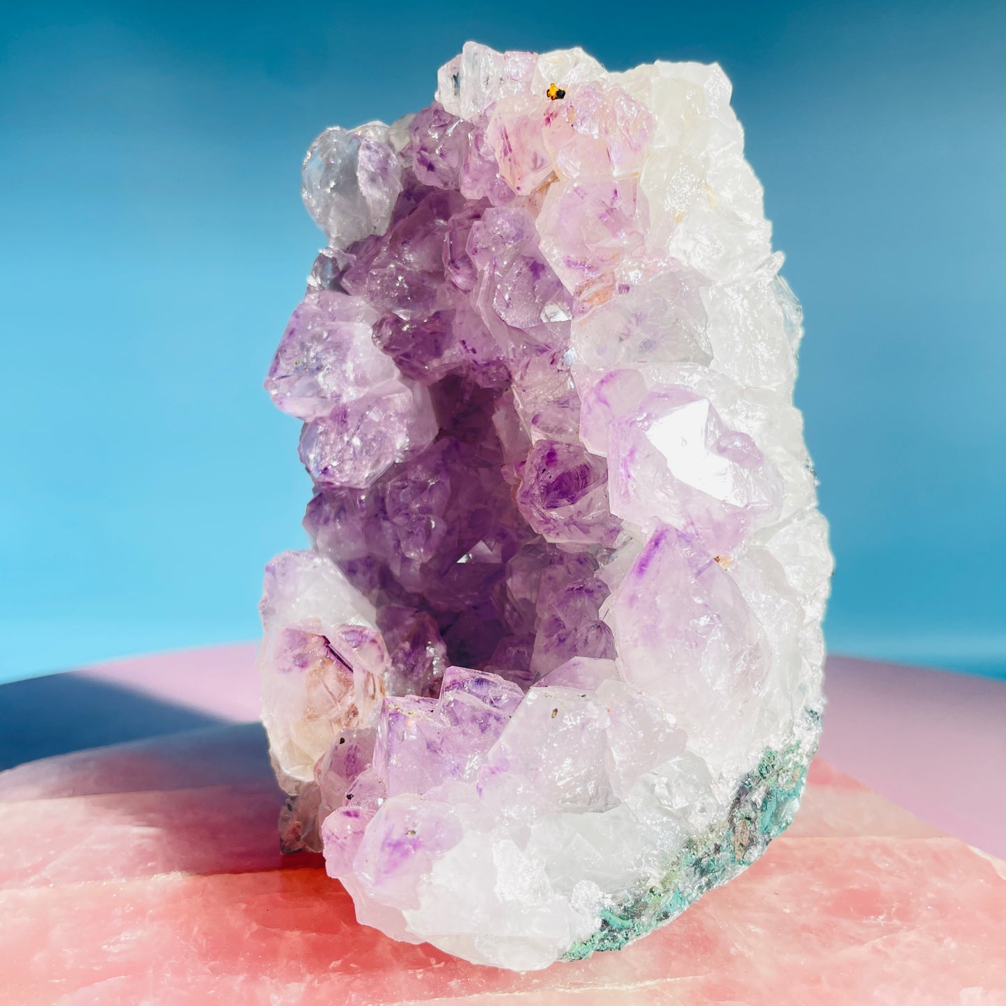 Amethyst Medium Standing Cluster (Video)