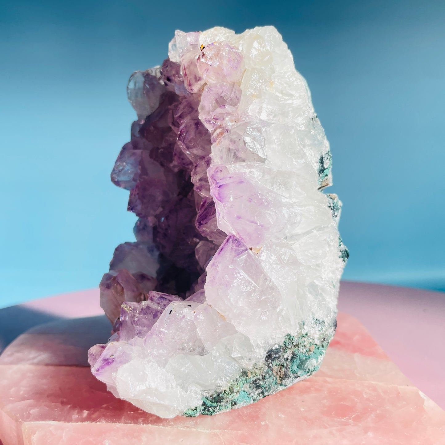 Amethyst Medium Standing Cluster (Video)
