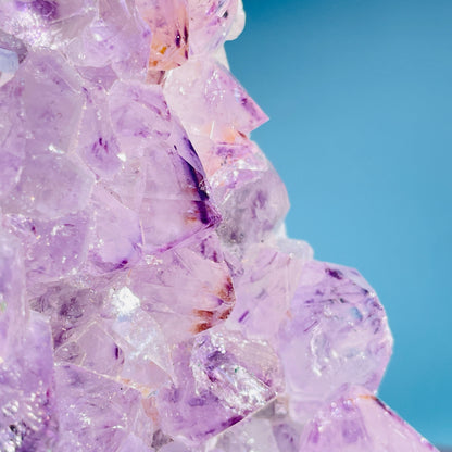 Amethyst Medium Standing Cluster (Video)