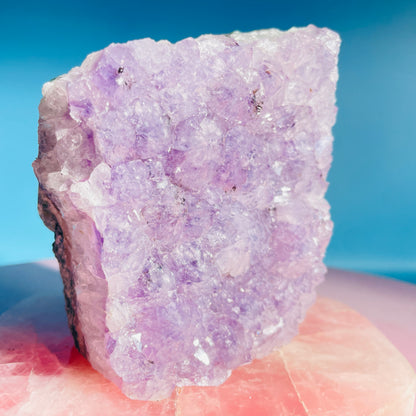 Amethyst Medium Standing Cluster (Video)