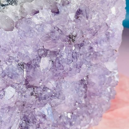 Amethyst Medium Standing Cluster (Video)