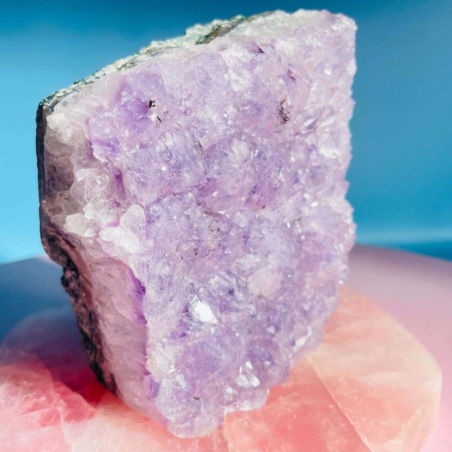 Amethyst Medium Standing Cluster (Video)