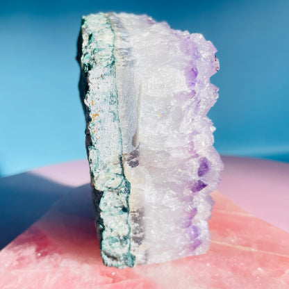 Amethyst Medium Standing Cluster (Video)