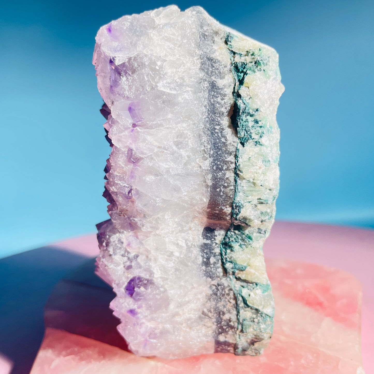 Amethyst Medium Standing Cluster (Video)