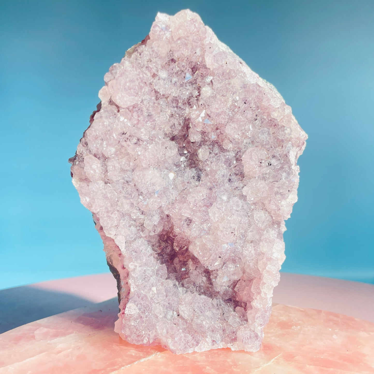 Amethyst Medium Standing Cluster (Video)