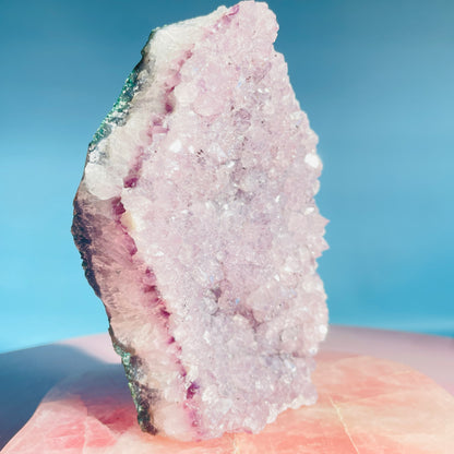 Amethyst Medium Standing Cluster (Video)