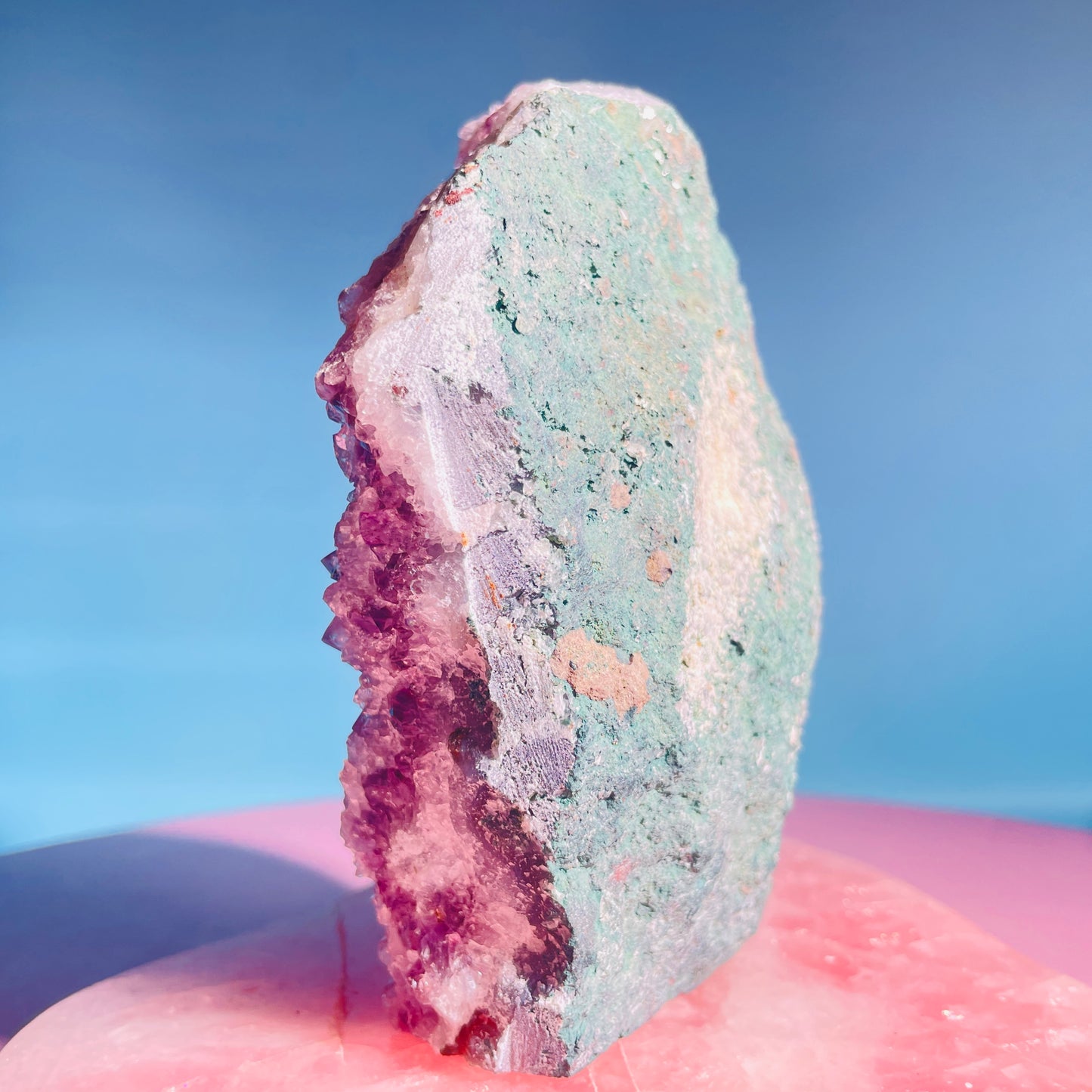 Amethyst Medium Standing Cluster (Video)