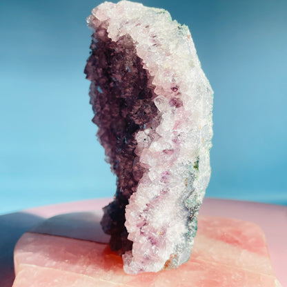 Amethyst Medium Standing Cluster (Video)