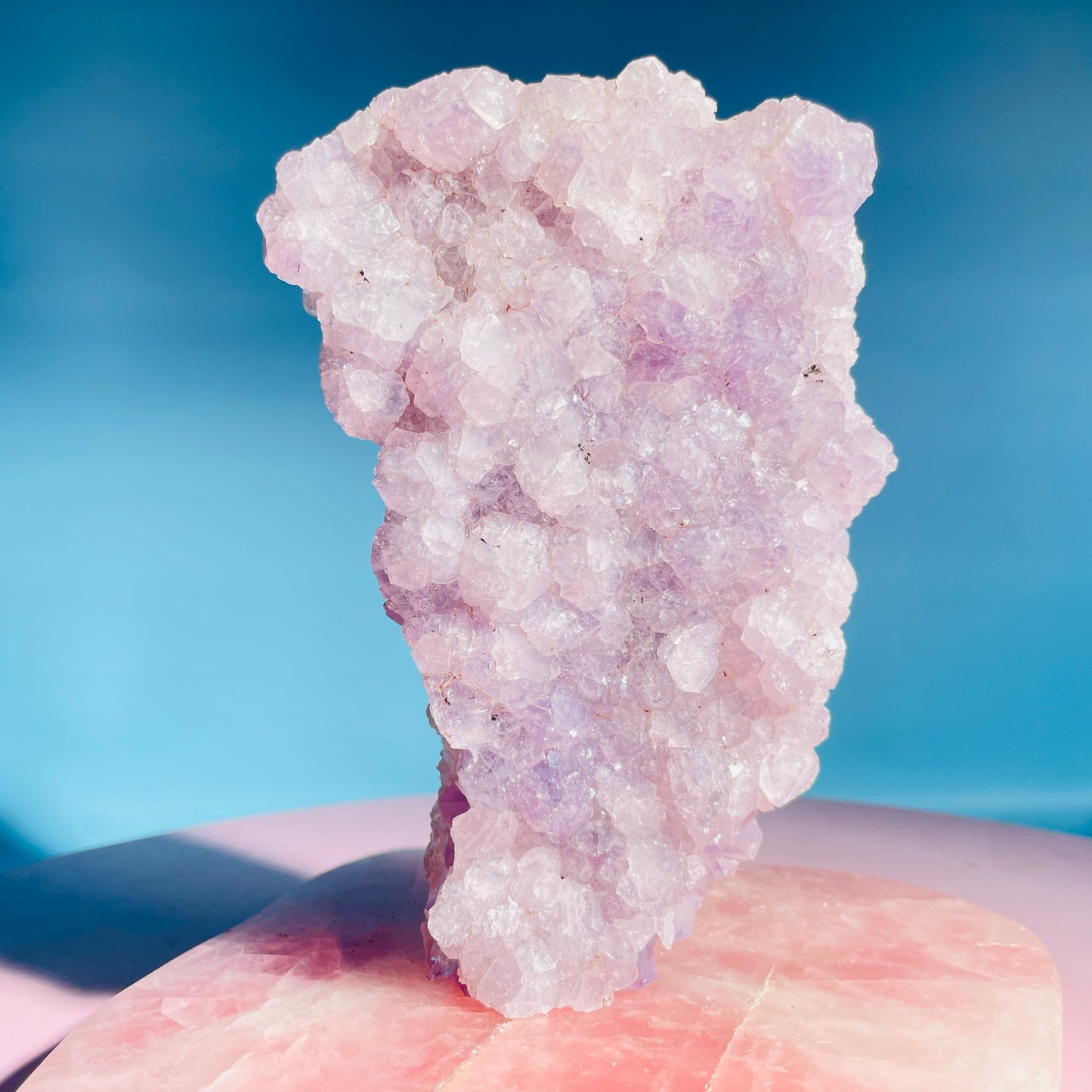 Amethyst Medium Standing Cluster (Video)