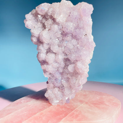 Amethyst Medium Standing Cluster (Video)