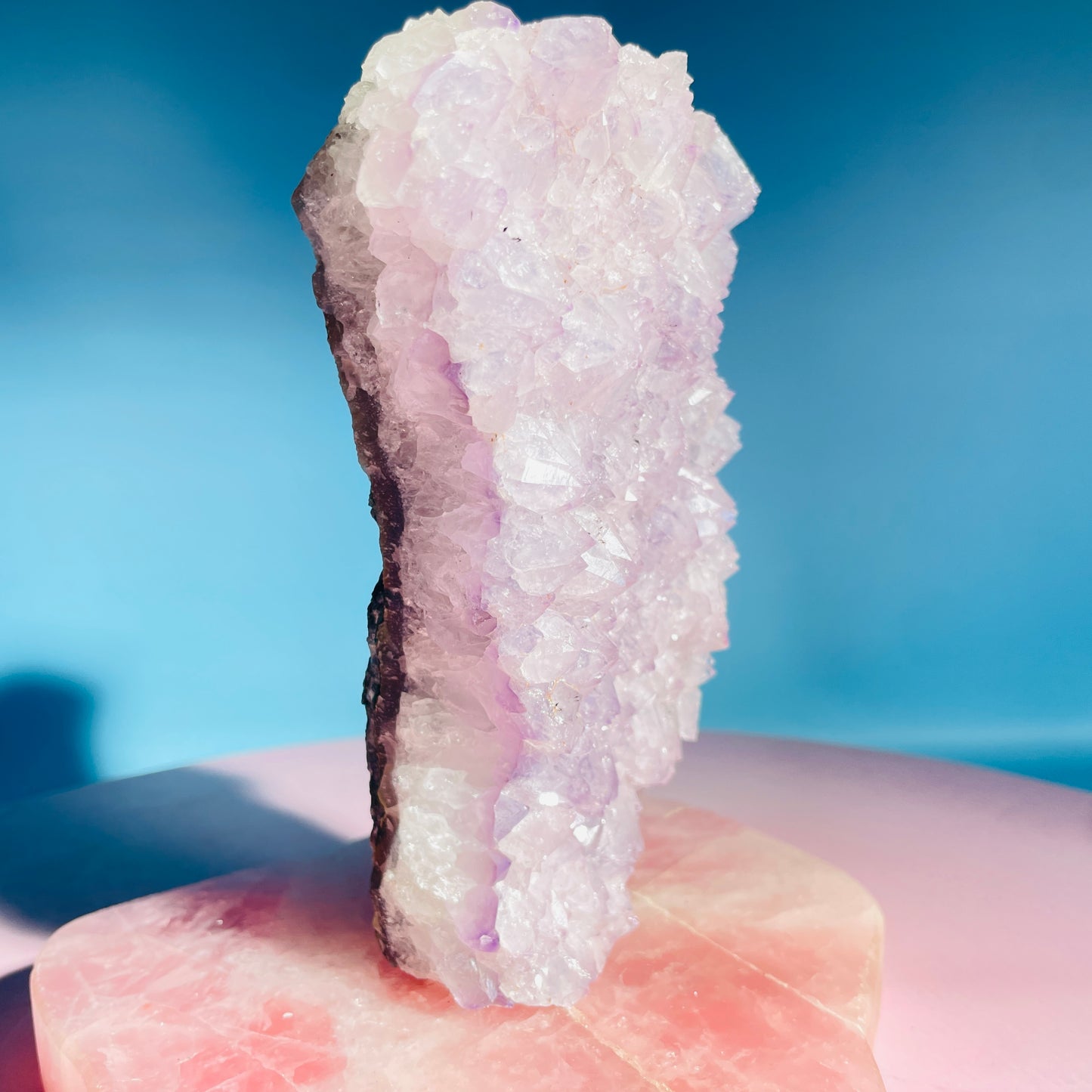 Amethyst Medium Standing Cluster (Video)