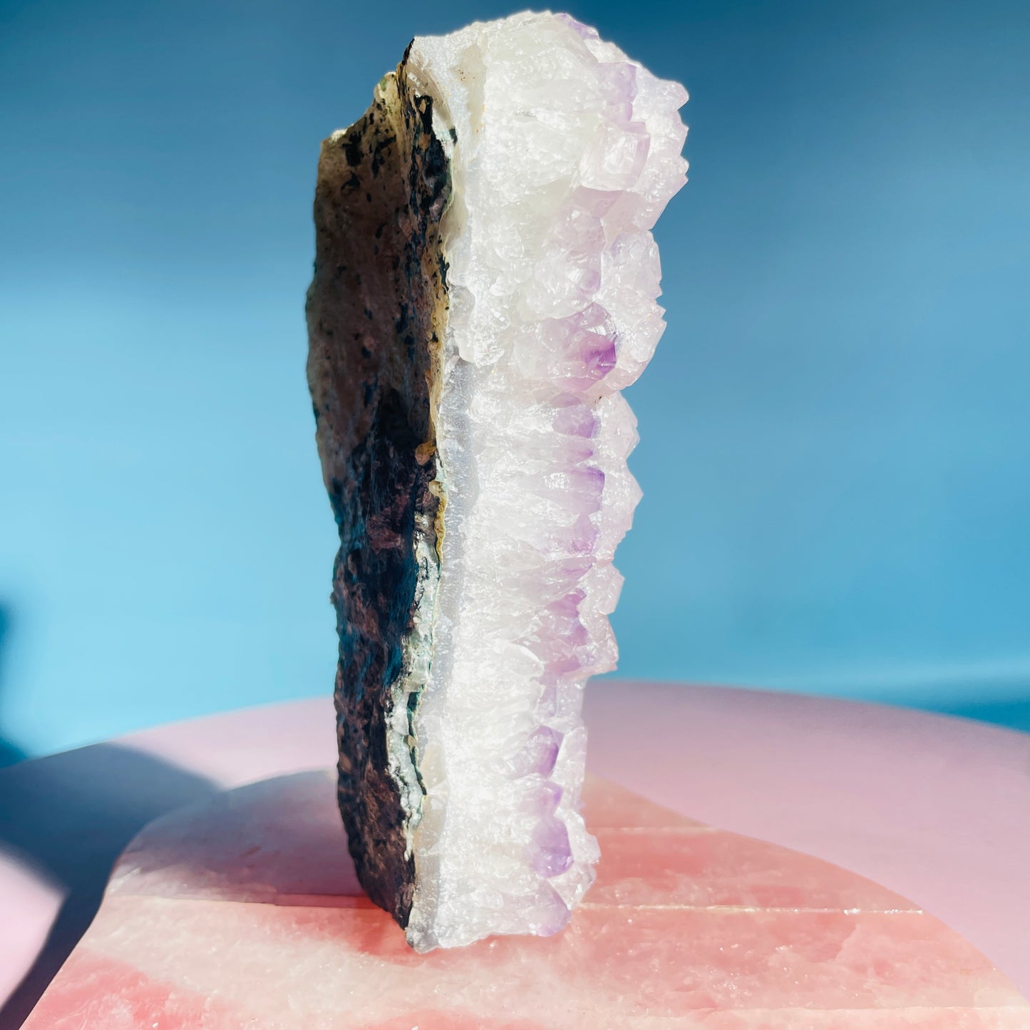 Amethyst Medium Standing Cluster (Video)