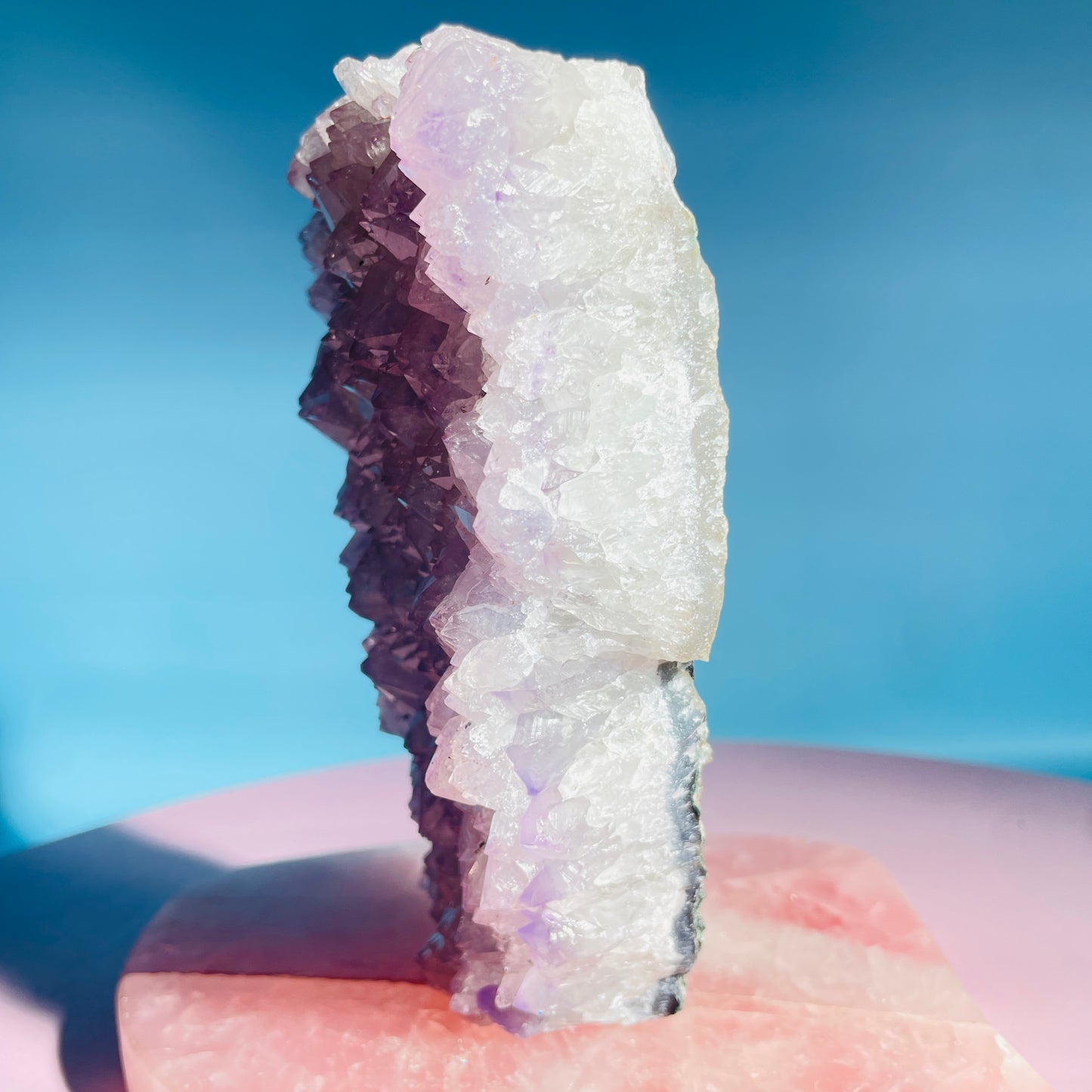 Amethyst Medium Standing Cluster (Video)