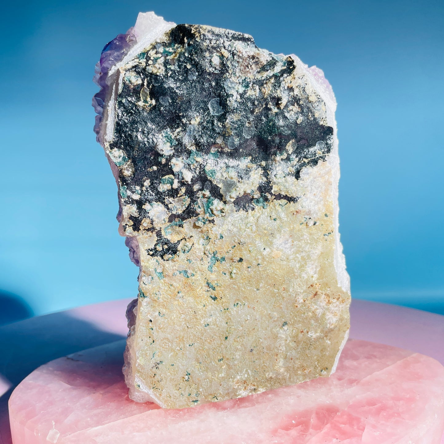 Amethyst Medium Standing Cluster (Video)