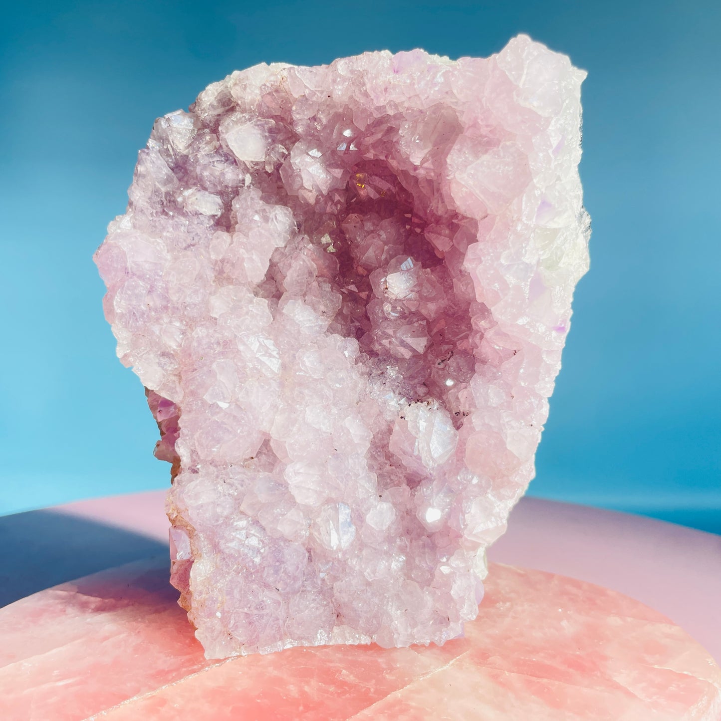 Amethyst Medium Standing Cluster (Video)